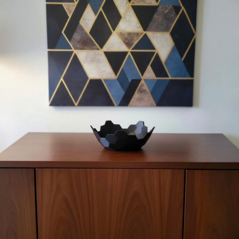 Hive Bowl, 3D-printed decorative bowl by nFusion