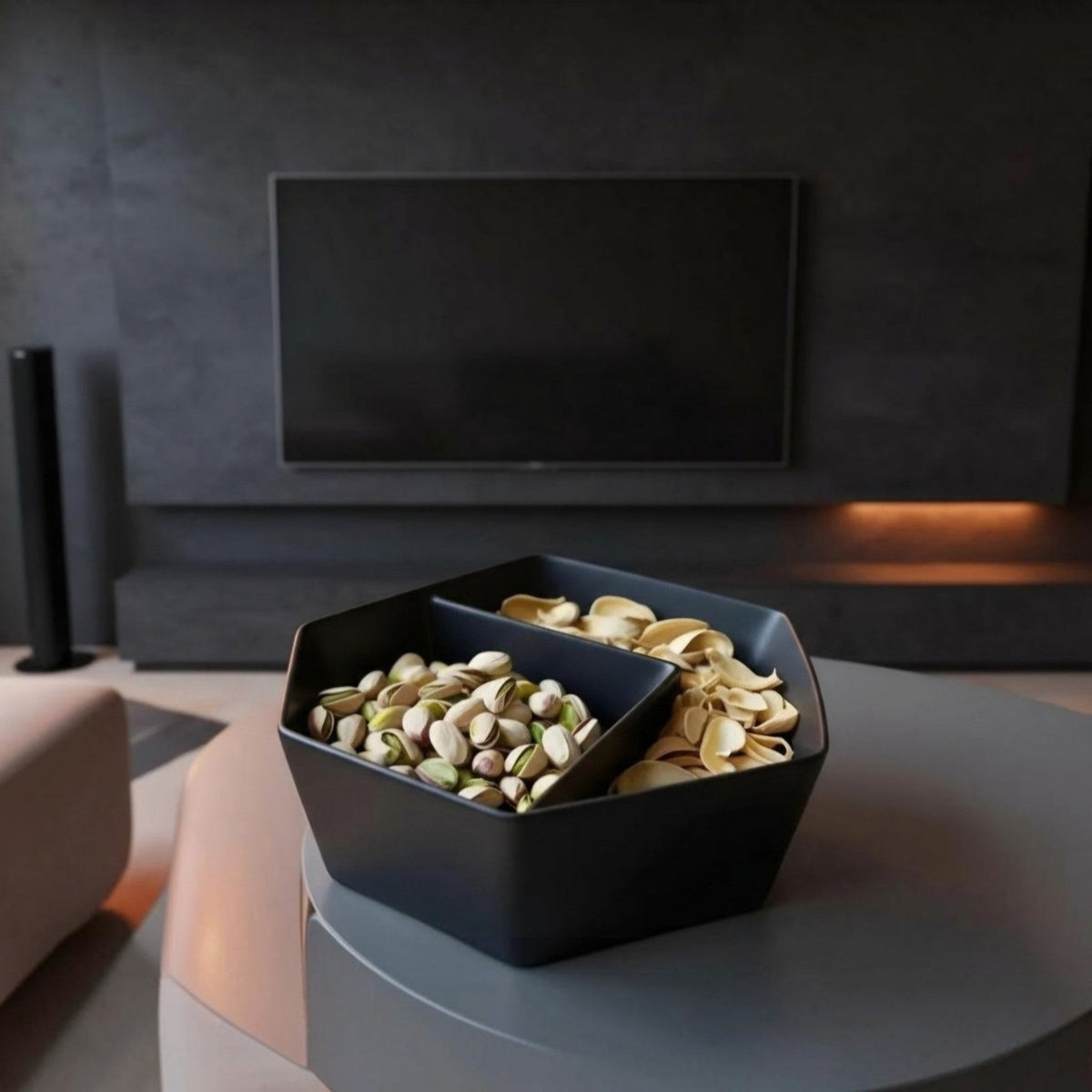 Duo Bowl, 3D-printed decorative bowl by nFusion