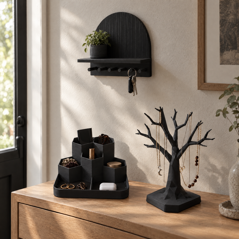 Organizer Set in an entryway