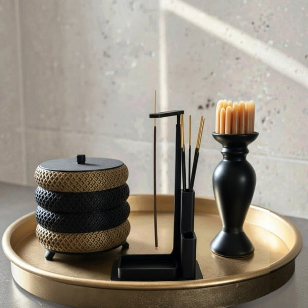 Incense Stacker, 3D-printed incense holder by nFusion