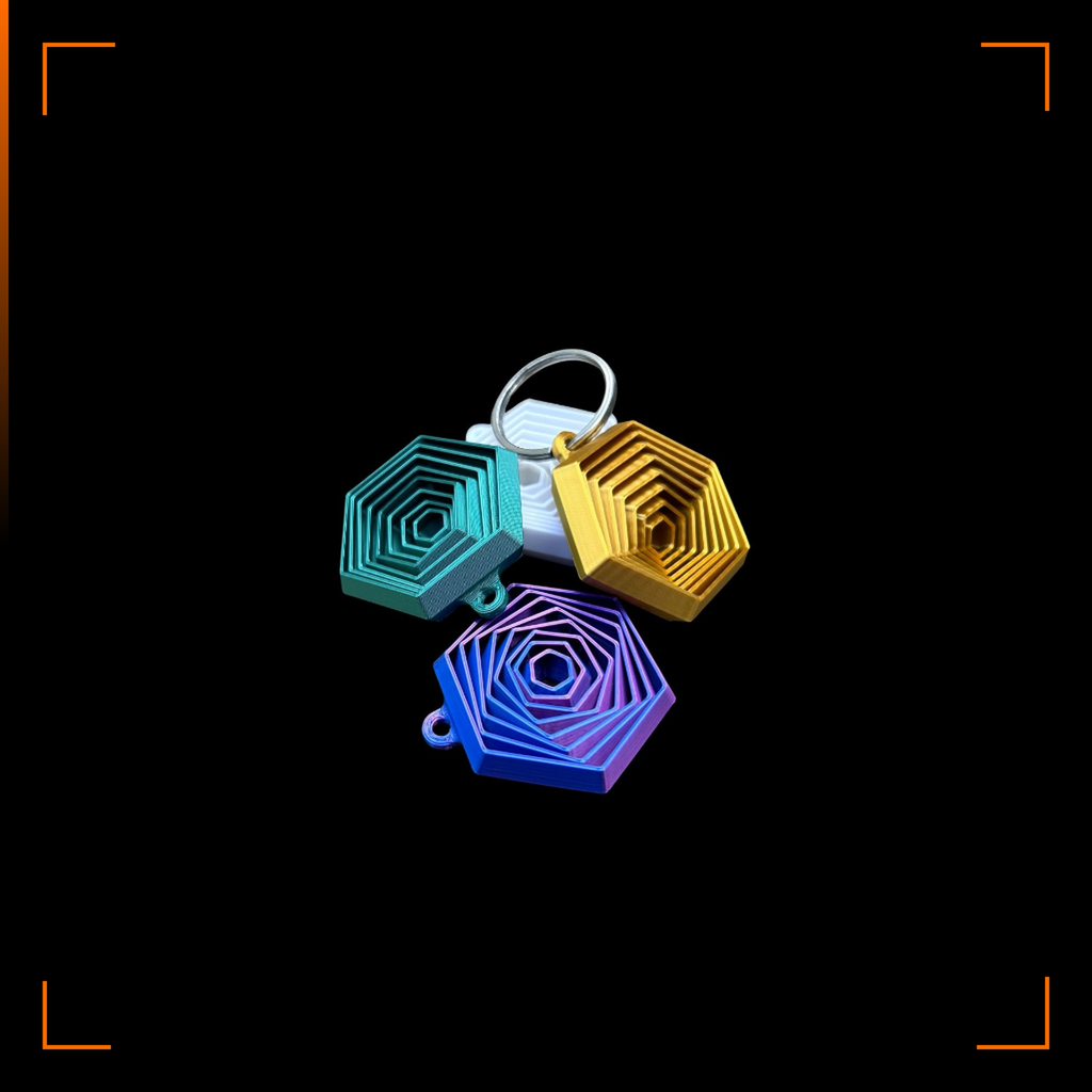 Geo Keychain