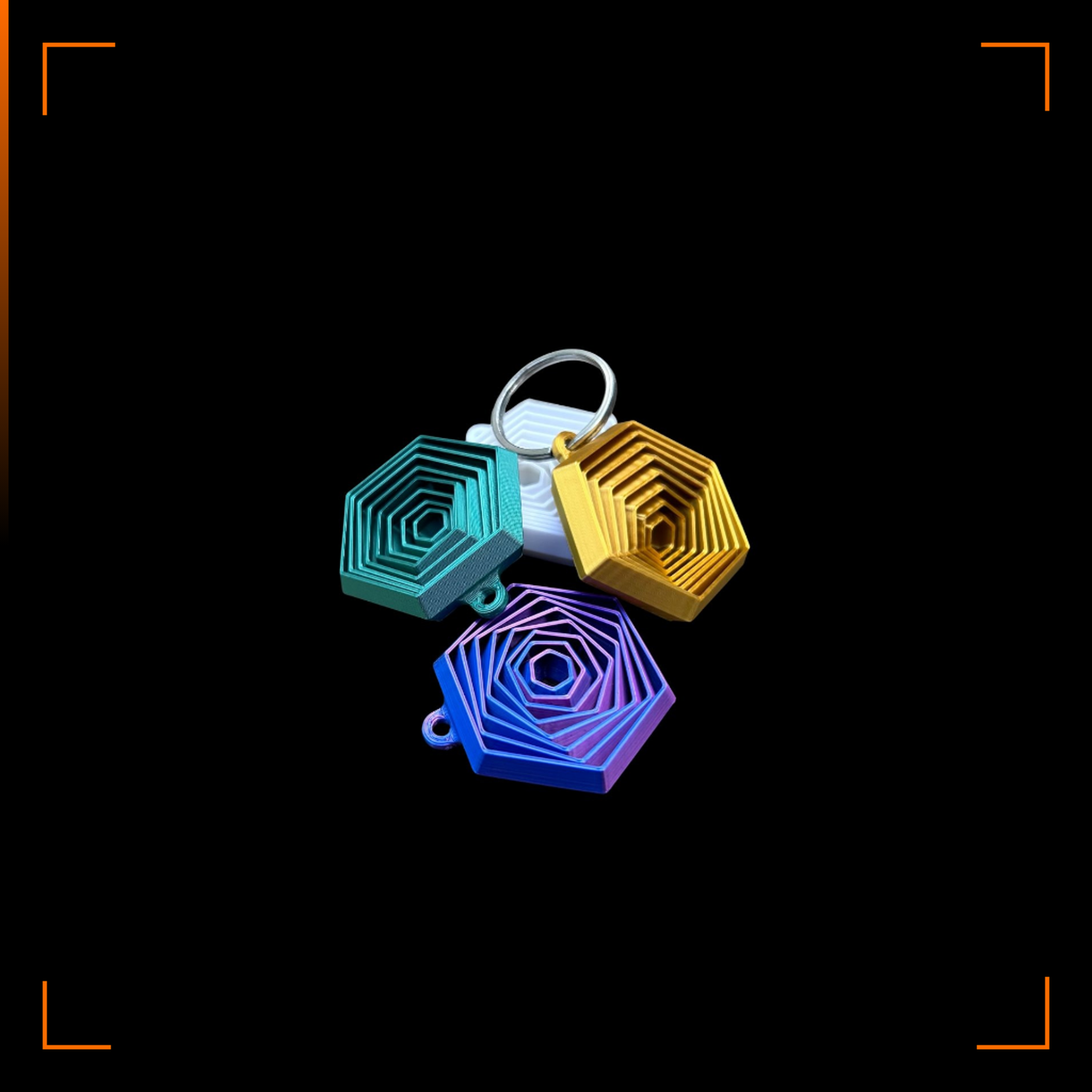 Geo Keychain