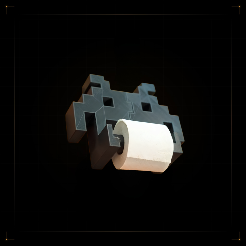 Space Invader TP Holder