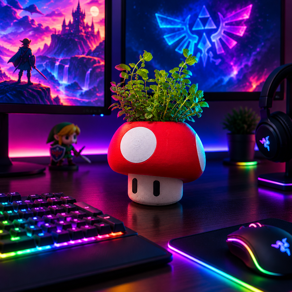 Super Planter, 3D-printed planter by nFusion, view 2